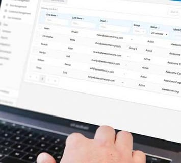 Reviewing the access and movement data from a company's access control panel