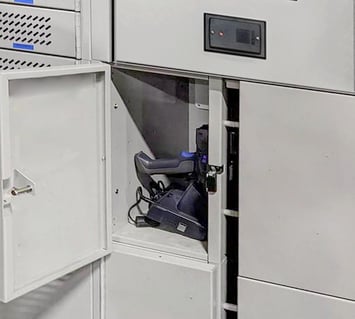 Handheld Scanner Lockers