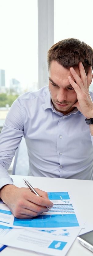 Overbuilding an enterprise security program makes a security employee look stressed