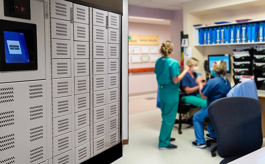 AssetTracer Smart Security Lockers for Hospitals and Healthcare Centers