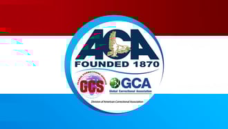 American Correctional Association Winter Conference 2025 banner, January 9-14, 2025, Orlando, FL.
