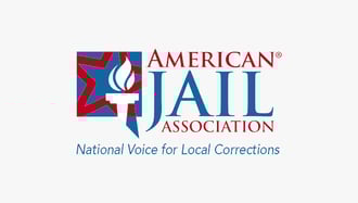 American Jail Association Conference & Expo banner, May 17-21, 2025, Fort Worth, TX.