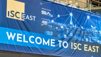 ISC East 2025 banner showing November 18-20, 2025, in New York City, NY.