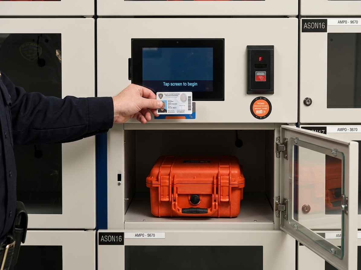 AssetTracer Police Equipment Storage