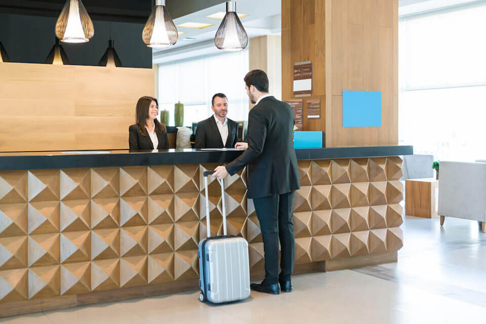 Hotel Using a Smart Locker to Manage Assets