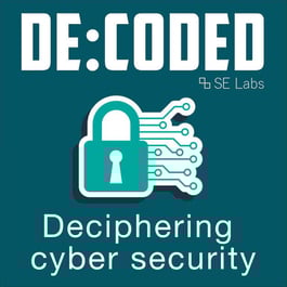 DE:CODED Deciphering Cyber Security Podcast Logo