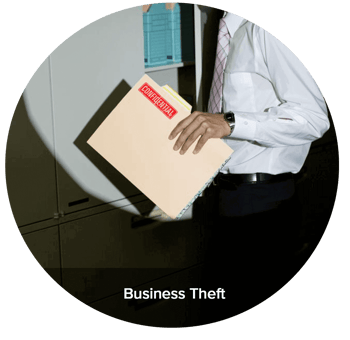 Thief caught robbing at work
