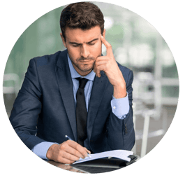 Man planning a key management system