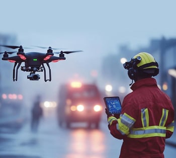 Police drone as first responder program