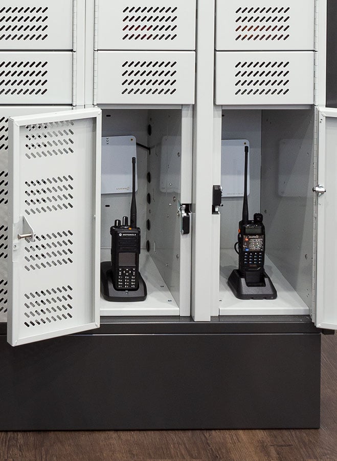 Asset Management System Radio Lockers