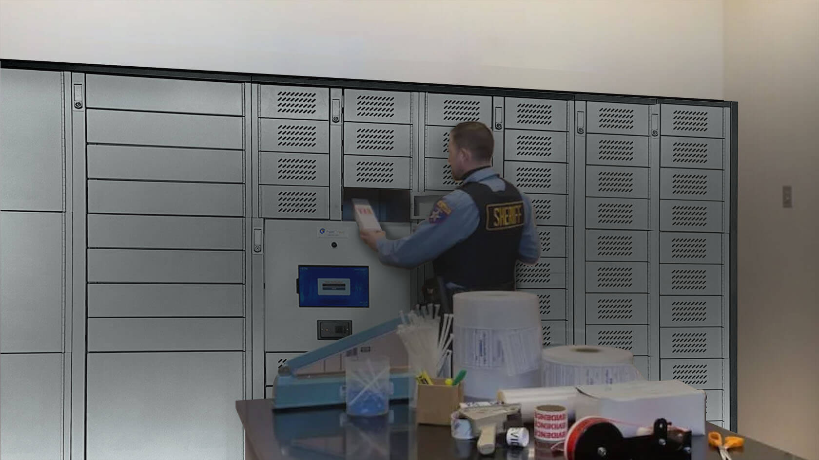 How Smart Lockers Are Used For Law Enforcement Equipment Management