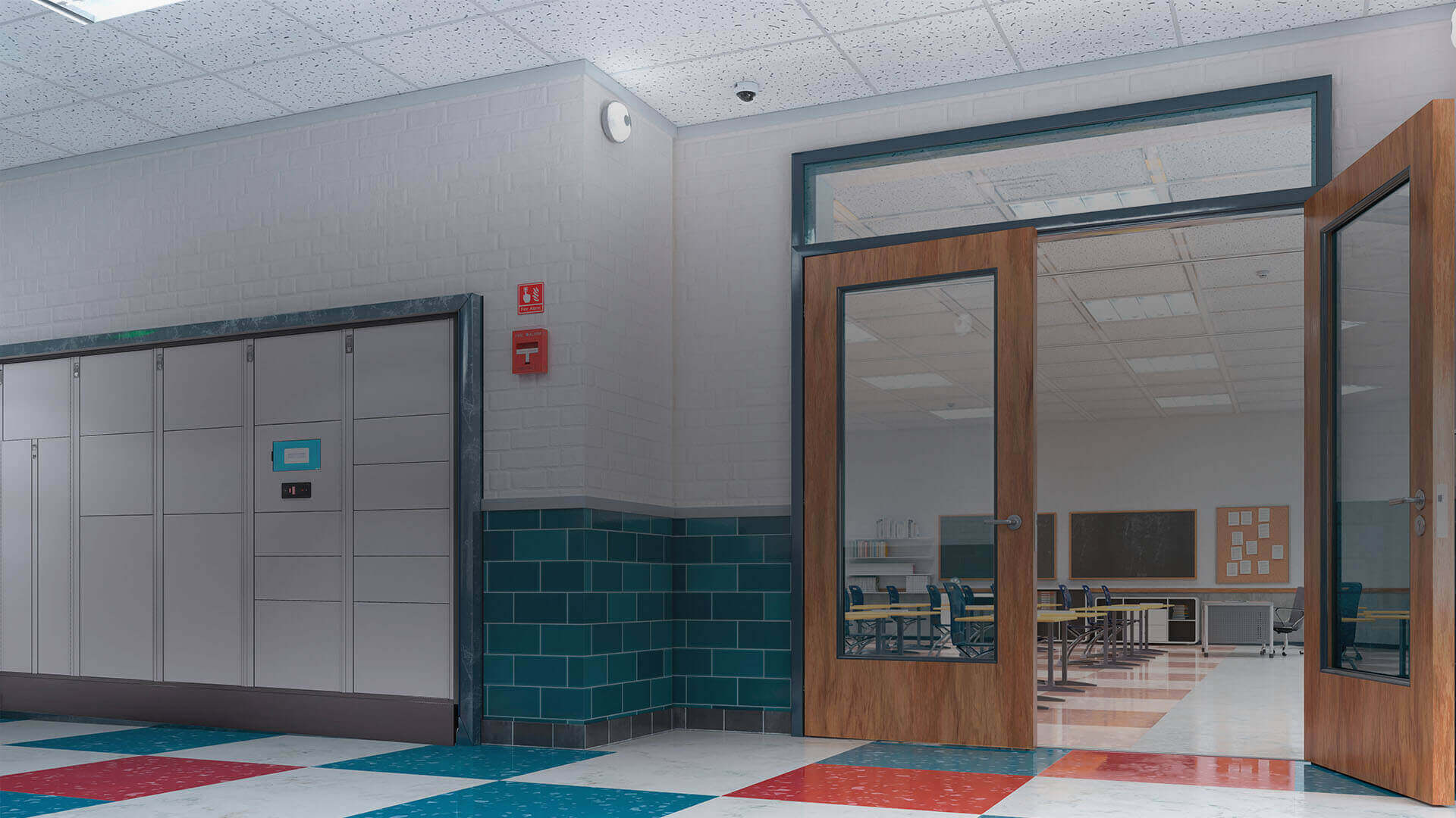 Smart Security Locker for Schools