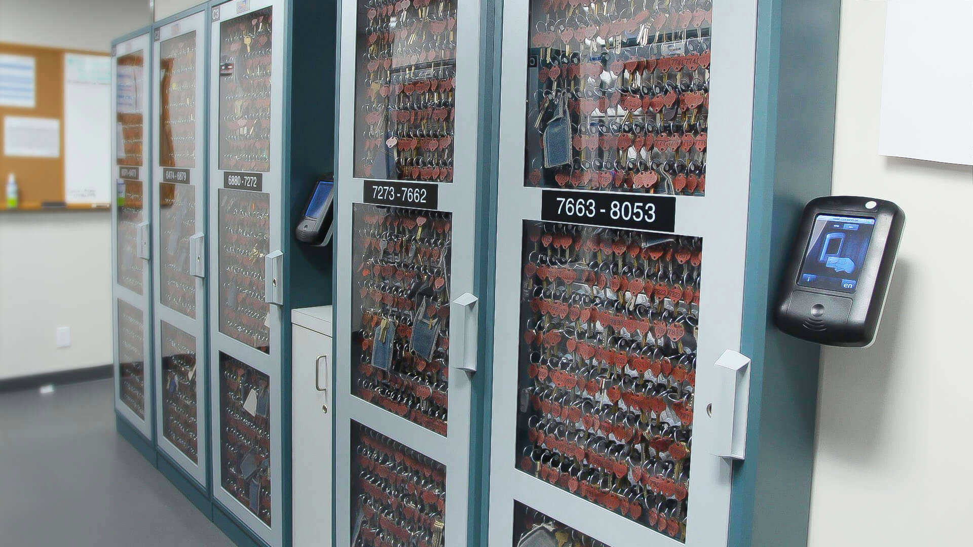 A large key management system holding thousands of keys