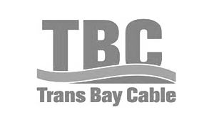 TBC Trans Bay Cable Logo Gray