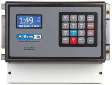 AllSync IQ Master Synchronized Clock Controller to Remotely Manage Equipment