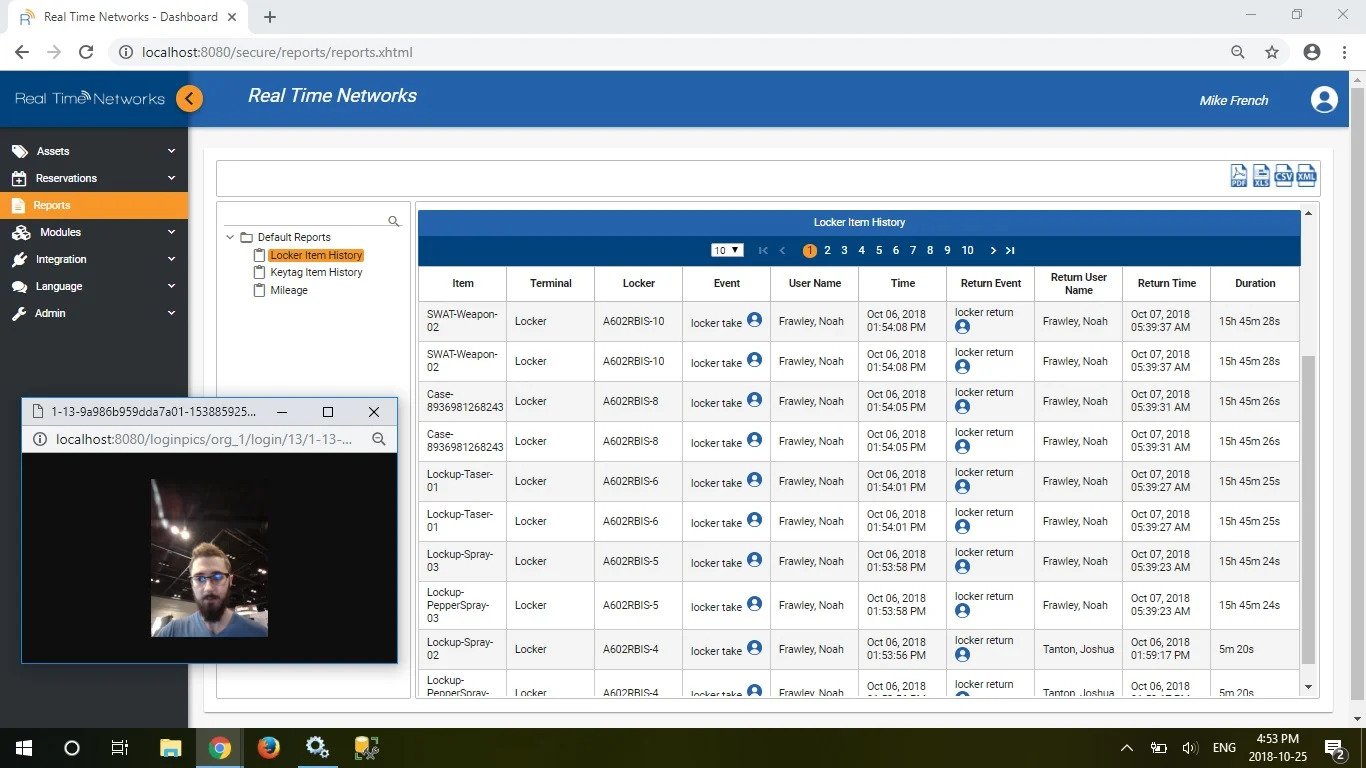 Integrated video surveillance