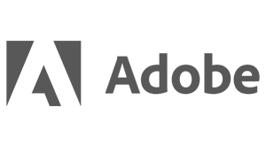 Adobe Logo Gray