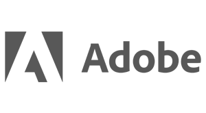 Adobe Logo Gray