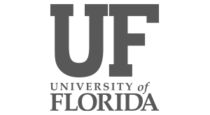 Florida University Logo Gray