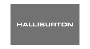 Halliburton logo Gray