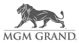 MGM Grand Casino Logo Grey Transparent Background