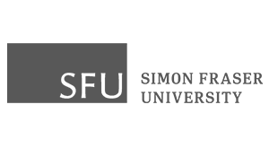 SFU Simon Fraser University Logo Gray