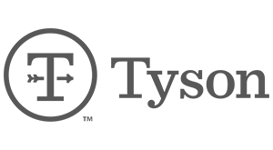 Tyson Logo Gray Transparent