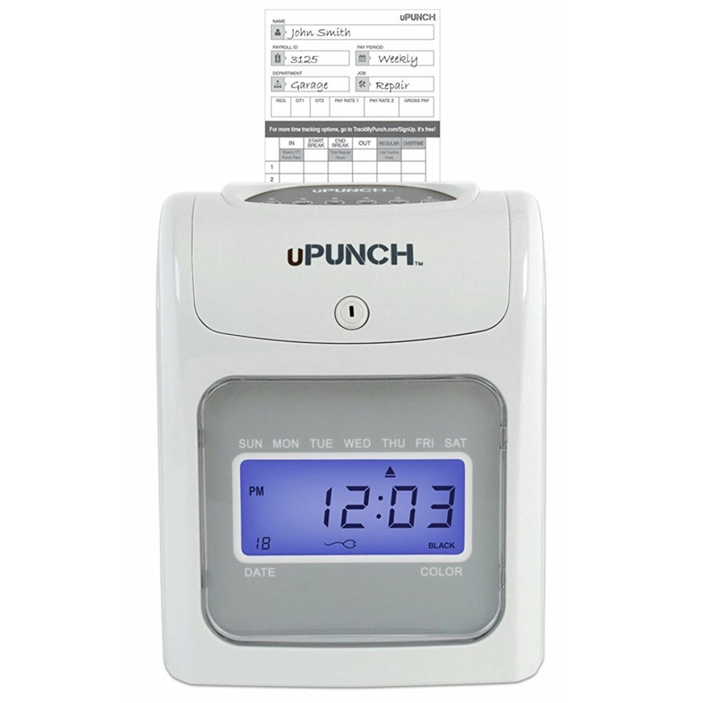 uPunch Time and Attendance Electronic Punch Clocks